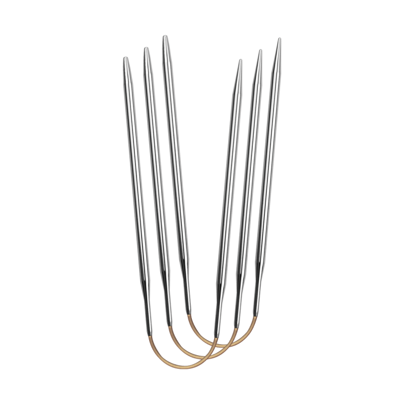 Addi CraSy Trio lange 26cm flexible Rundstricknadeln für Socken und Strümpfe