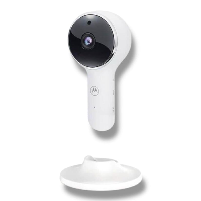 Weiße Babyüberwachung mit Ständer, Motorola VM65X Connect Video-Babyphone