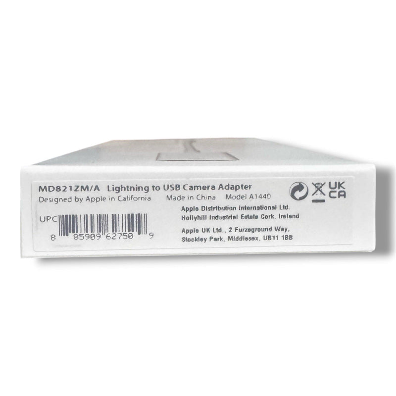 Original Apple Lightning auf USB Kamera Adapter in Verpackung für iPhone iPad