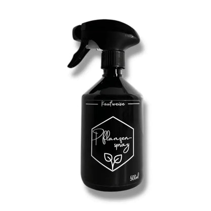 Schwarze Sprühflasche für Pflanzenpflege im 500 ml Premium Design