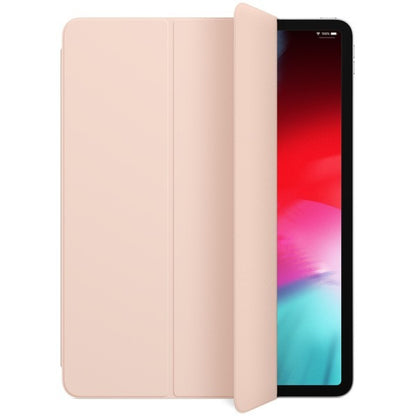 Rose Gold iPad Pro Smart Folio mit Magnetverschluss und Leder-Textur in Pink Sand