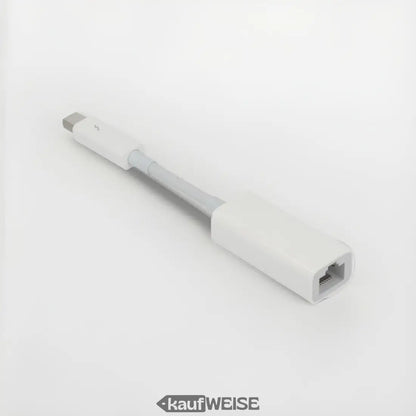 Weißer USB auf Ethernet Adapter für MacBook Original Apple Thunderbolt A1433