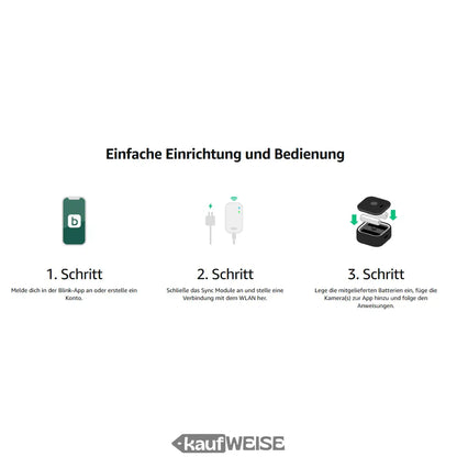 Schritt-für-Schritt Anleitung für dein Blink Outdoor 4 Überwachungskamera Set