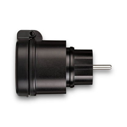 Schwarzer Elektrischer Stecker für BRENNENSTUHL Connect WIFI Outdoor WLAN-Steckdose
