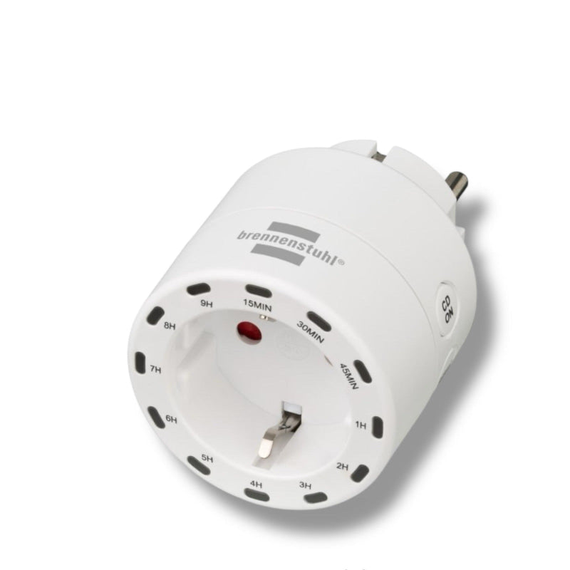 Weiße elektrische Timer-Steckdose für Brennenstuhl Digitalen Countdown Timer DC2013