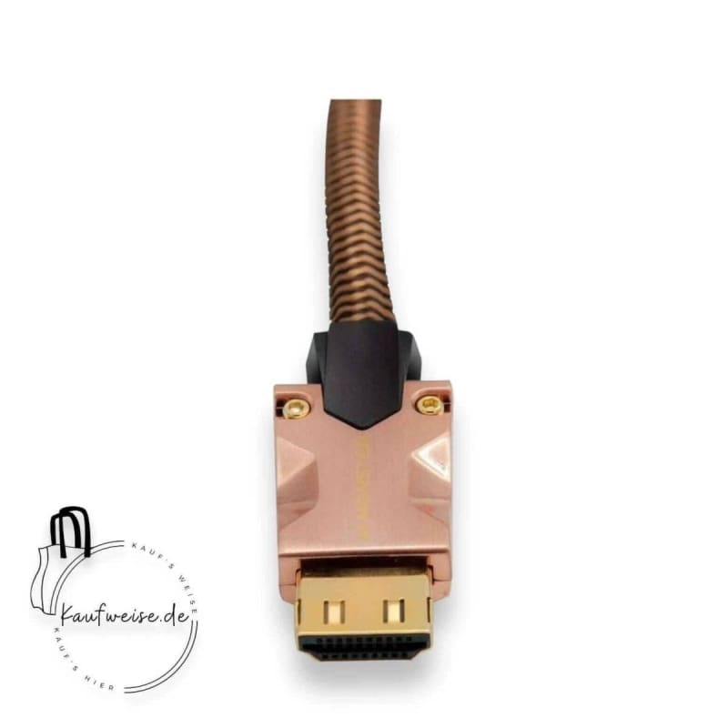 Rose gold HDMI-Kabelanschluss des Monster M2000 HDMI-Kabel für 4K Gaming