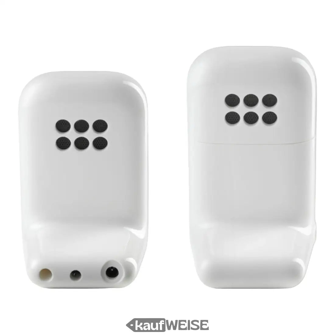 Weiße rechteckige Motorola PIP11 Babyphone-Geräte mit Display und Funktionen