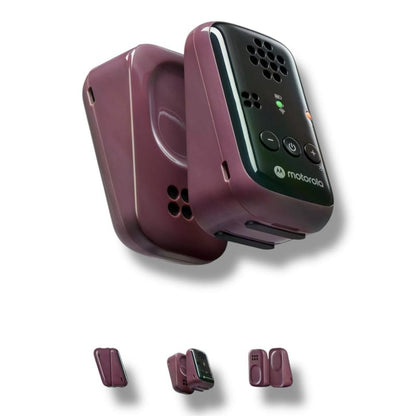 Marone Babyphone mit Ladebase und hoher Reichweite für das Motorola PIP12 TRAVEL