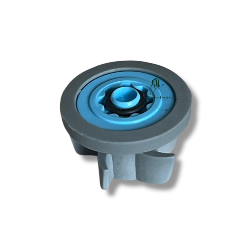 Grauer und blauer Kunststoff-Elektroanschluss für Wassersparer Neoperl PCW-02