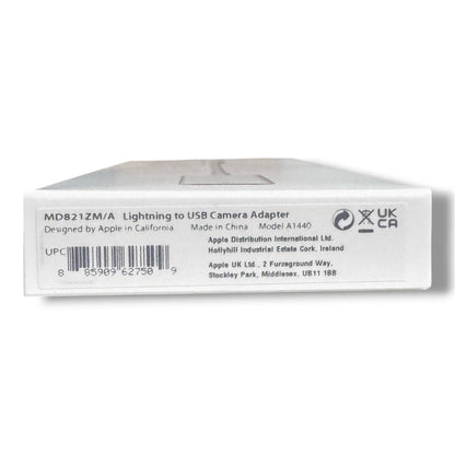 Original Apple Lightning auf USB Kamera Adapter in Verpackung für iPhone iPad