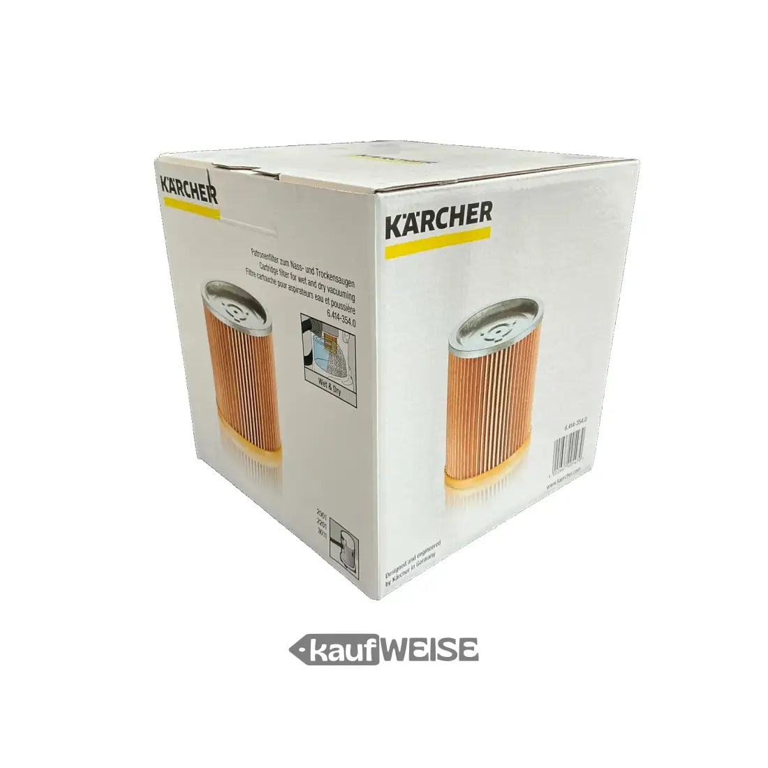 Kärcher Trockenfilter für Staubsauger, passend für Nass- & Trockensauger