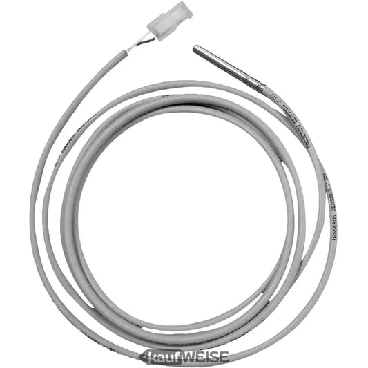 Graues Temperaturfühlerkabel mit Stecker und Sonde für AWB Bulex Boiler NEU