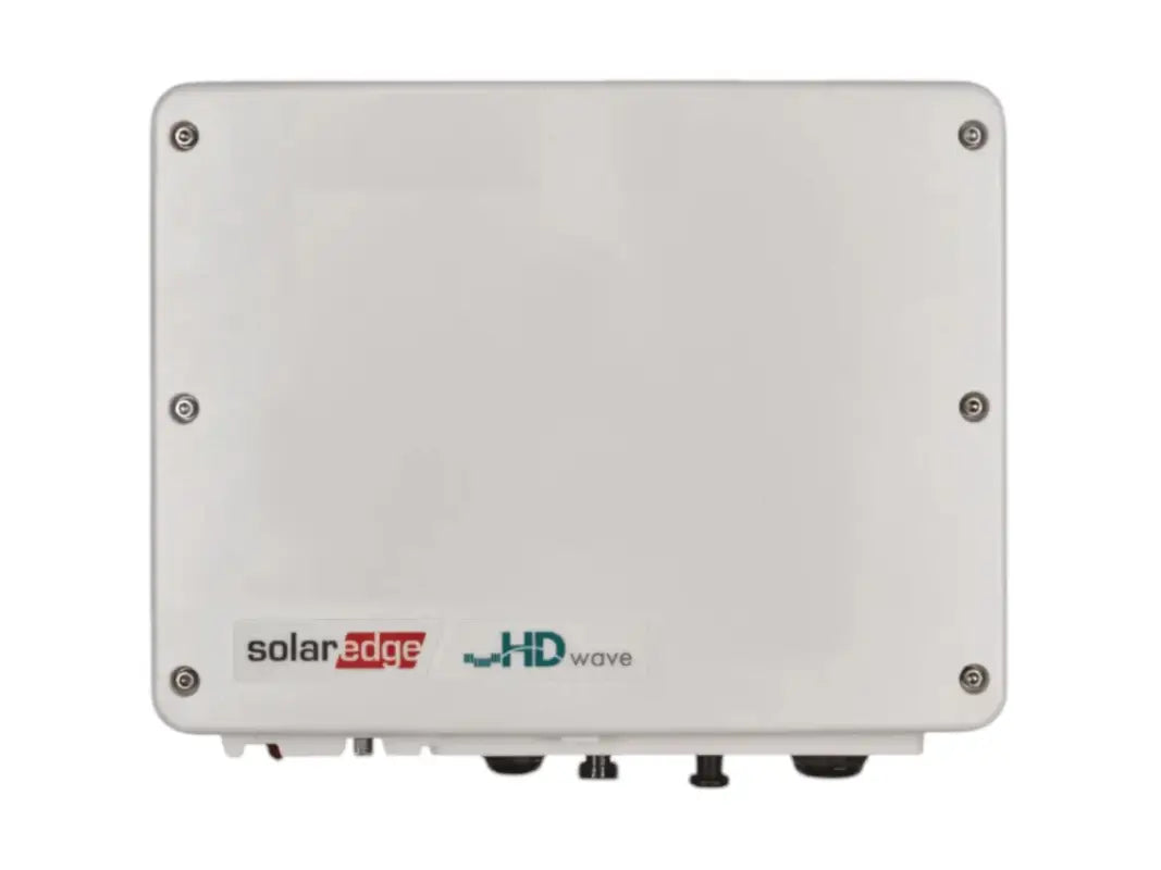 Weißer Solarwechselrichter von SolarEdge SE3000H HD-Wave 3 kW IP65