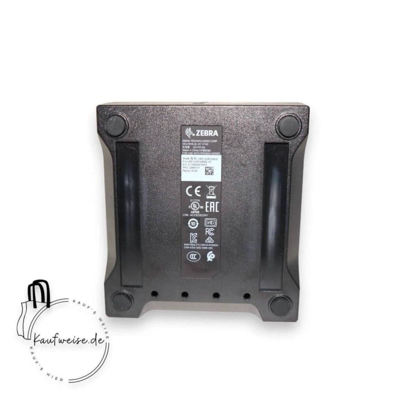 Schwarze Zebra Druckerbasis für Zebra RFD8500 RFID Scanner und Bluetooth Nutzung